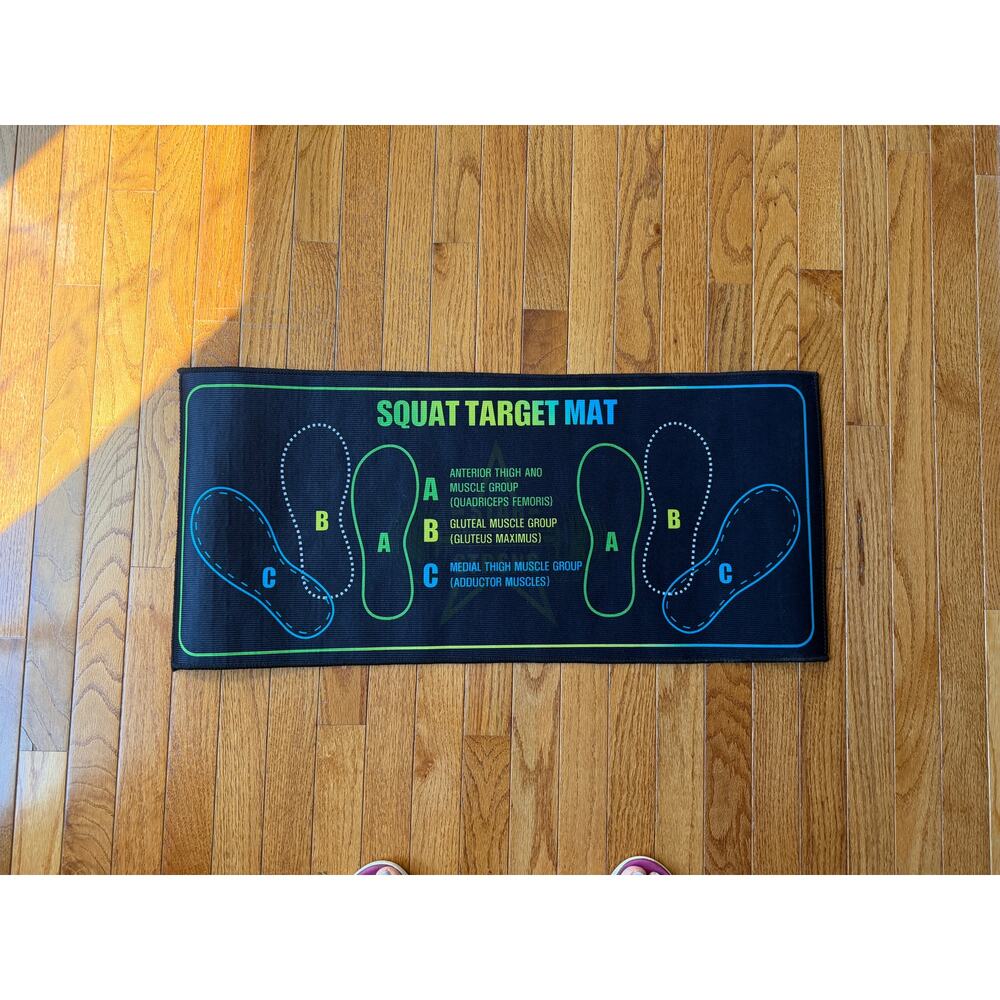 Squat Target Mat